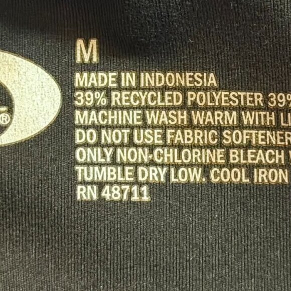 MTA brand Black Leggings - stretch / compression - SIZE MEDIUM - Picture 9 of 9